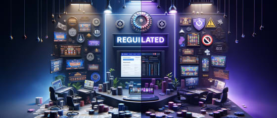 Apuestas de casino en línea reguladas o no reguladas